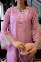 Lilac Embroidered Kurta Set (Munar)