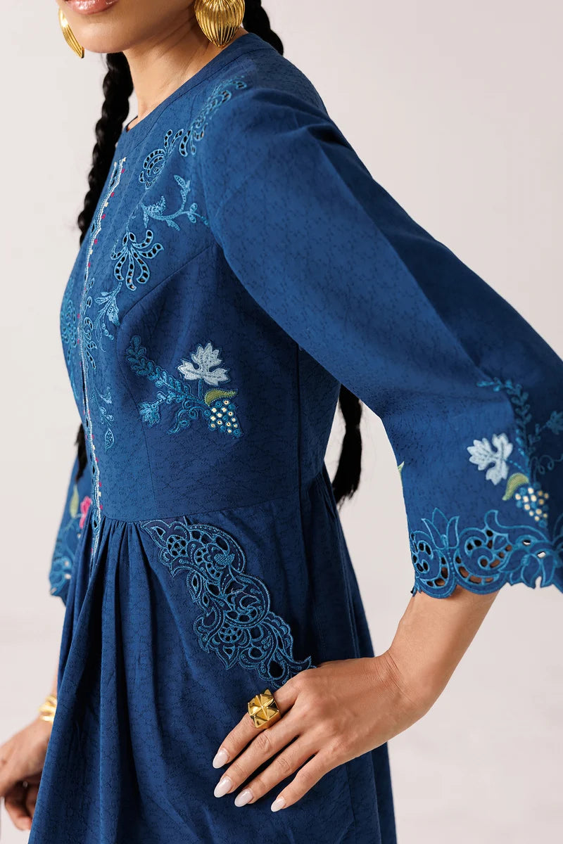 Sapphire Self Jacquard Shirt