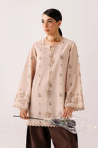 Warm Beige Self Jacquard 2-Piece Suit