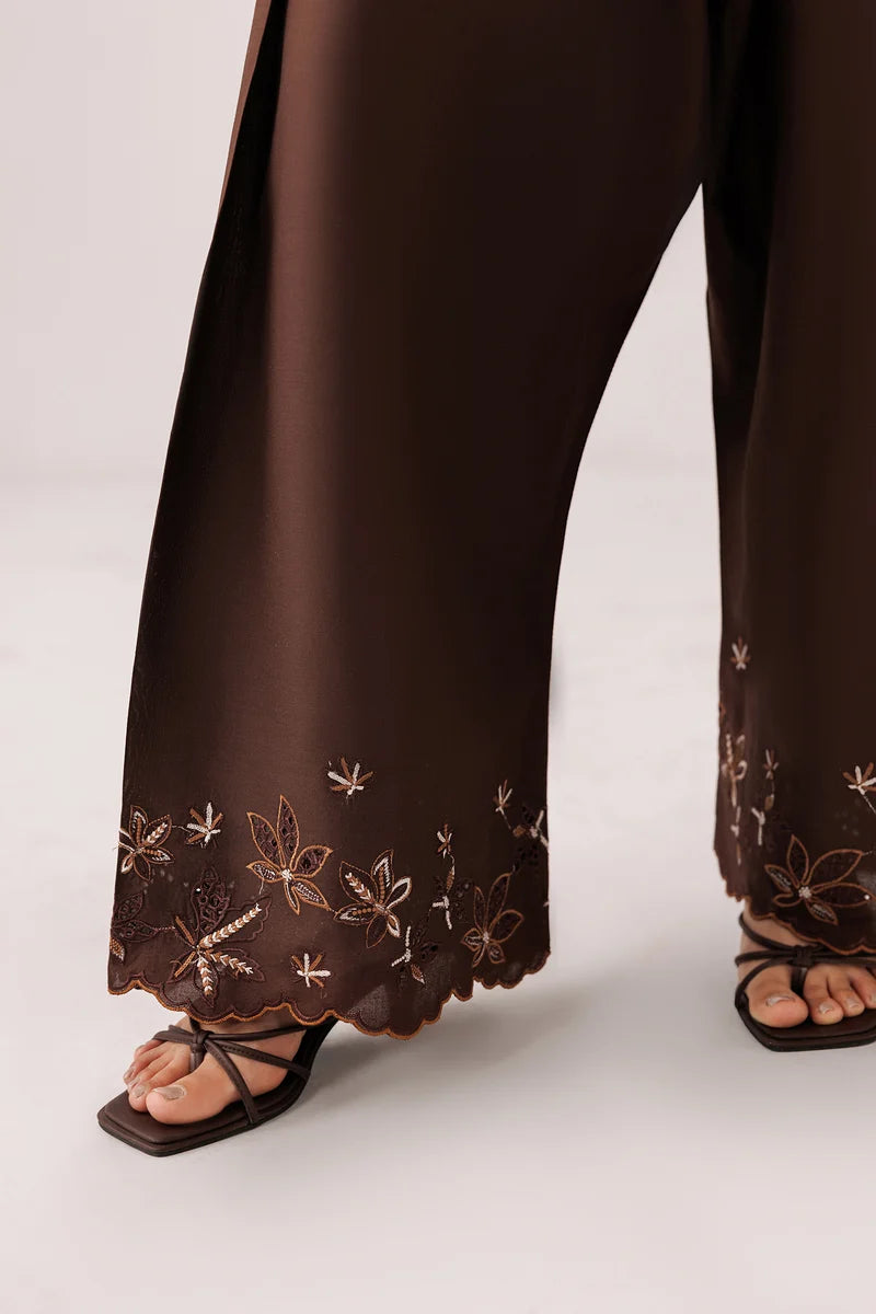 Warm Beige Self Jacquard 2-Piece Suit