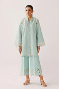 Mint Self Jacquard 2-Piece Suit