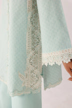 Mint Self Jacquard 2-Piece Suit