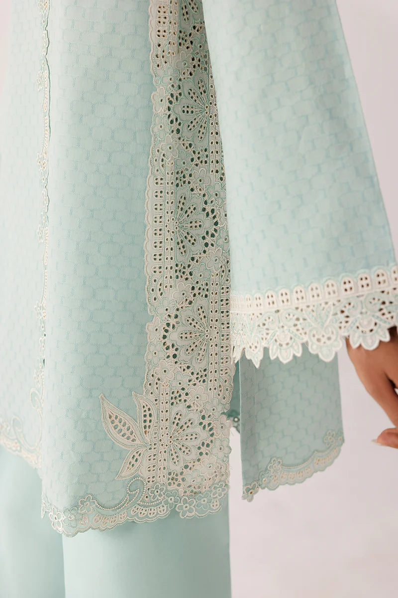 Mint Self Jacquard 2-Piece Suit