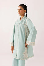 Mint Self Jacquard 2-Piece Suit