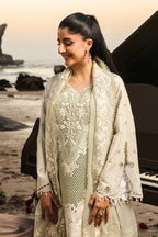Pearl Ivory Organza Lawn 3-Piece Set