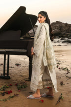 Pearl Ivory Organza Lawn 3-Piece Set