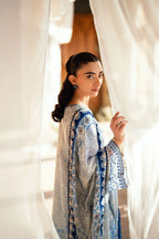 Sky Blue Hand Embellished Kurta Set