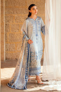 Sky Blue Hand Embellished Kurta Set