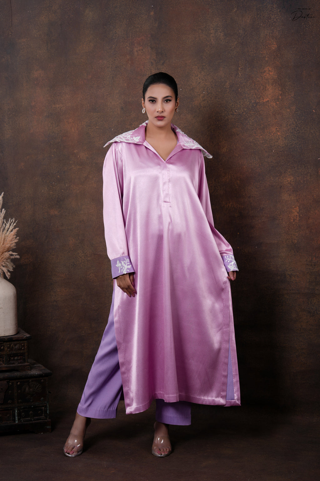 Meher Satin Co-Ord Set