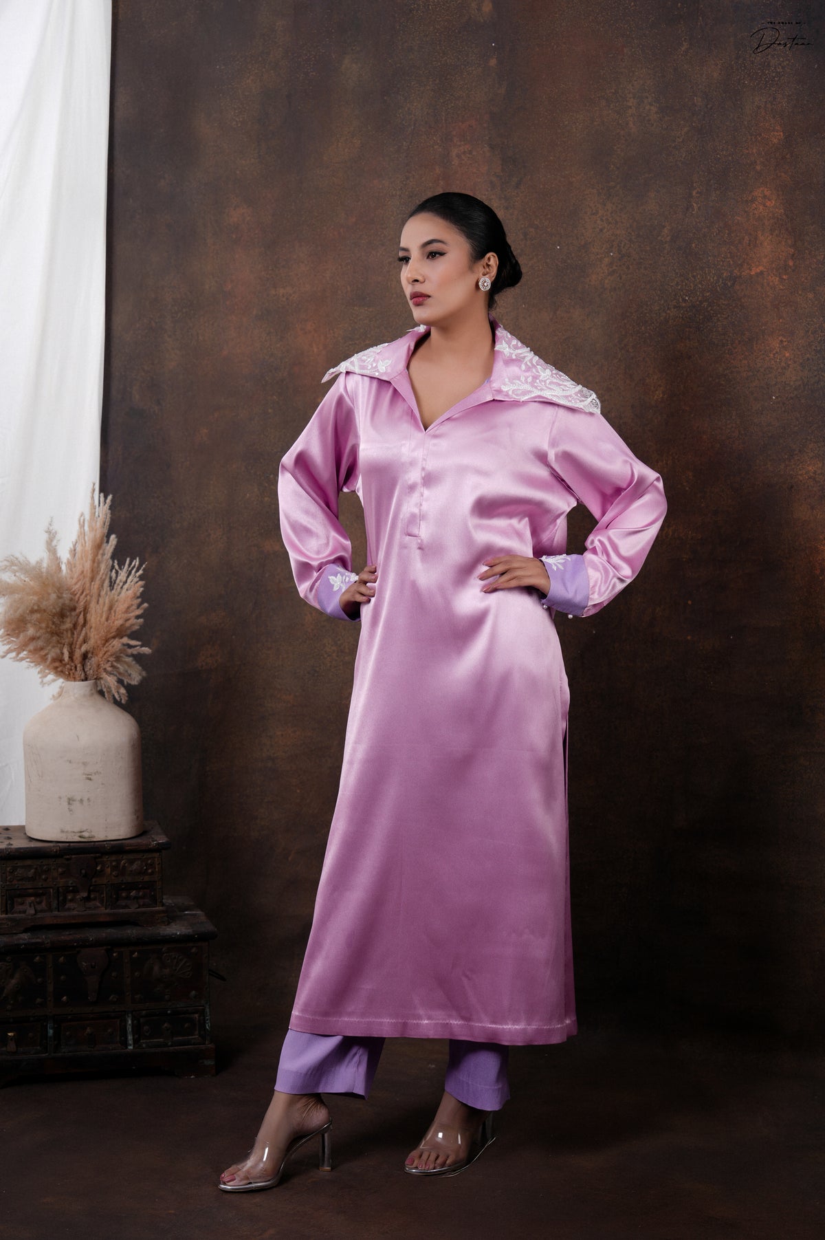 Meher Satin Co-Ord Set