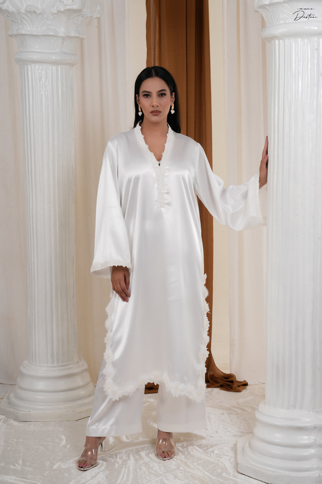 Élan Blanc Luxe Co-Ord Set