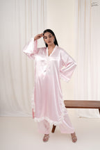 Nooré — The Fluid Satin Lace Set